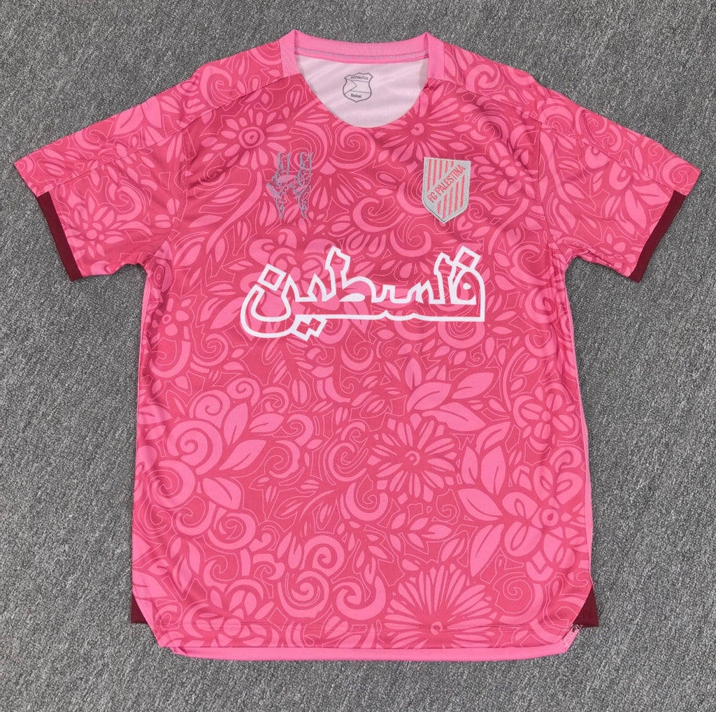Maillot FC Palestina Rose – Édition Florale
