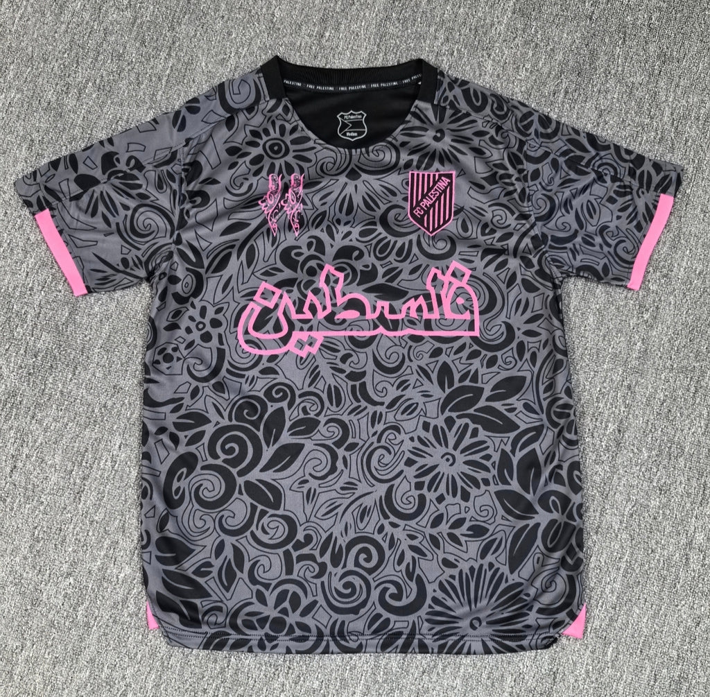 Maillot 24/25 Palestine noir concept