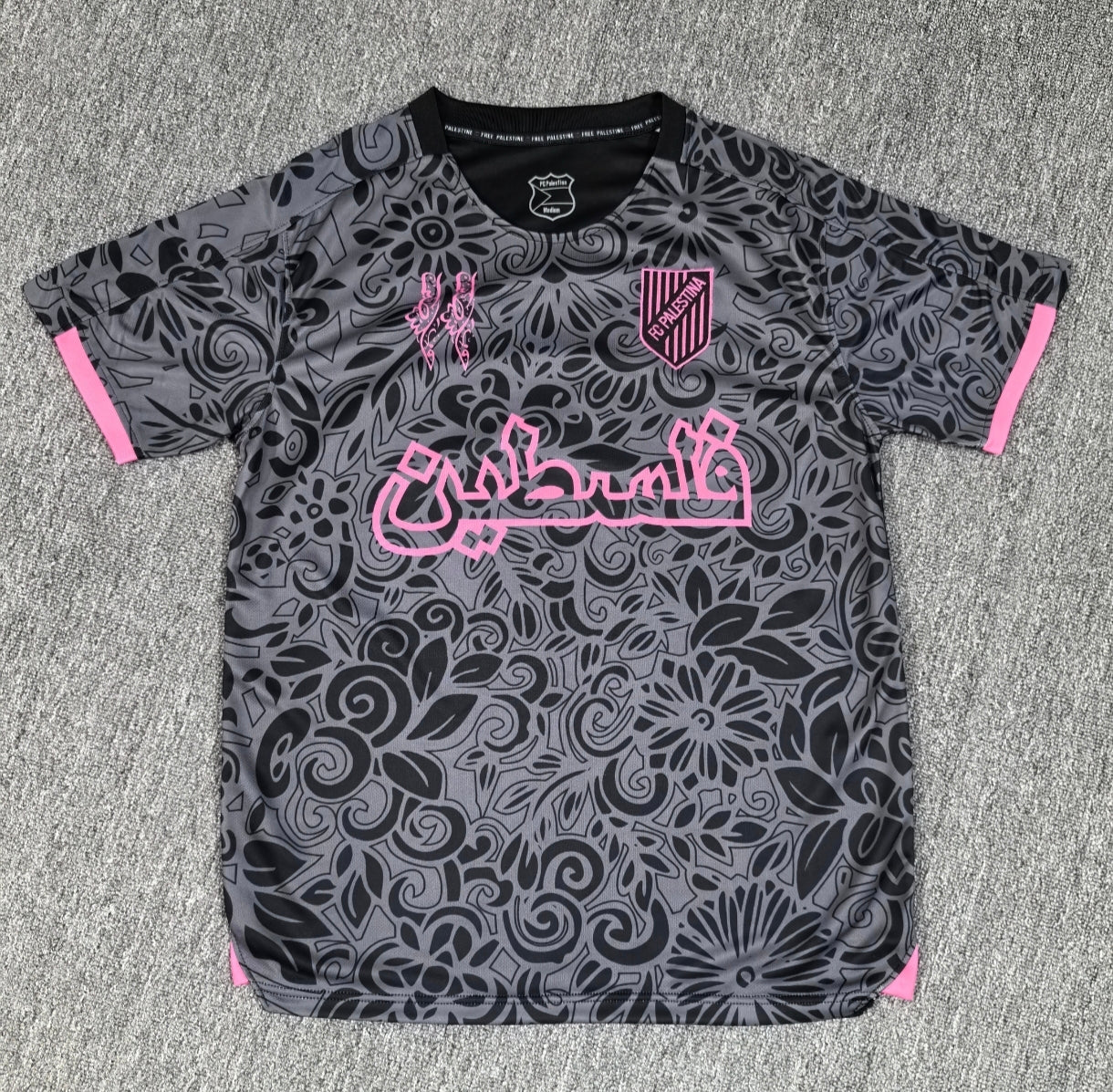 Maillot 24/25 Palestine noir concept