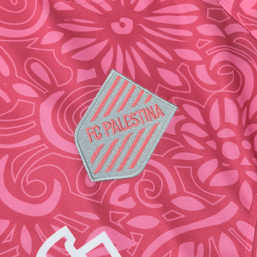 Maillot FC Palestina Rose – Édition Florale