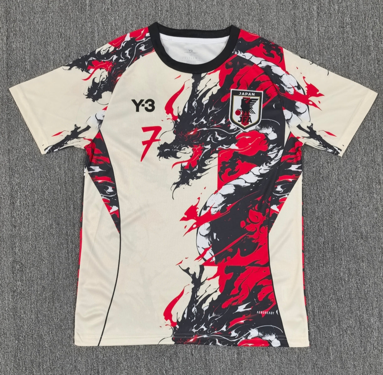 Maillot Japon Y-3 x Adidas – Édition Dragon