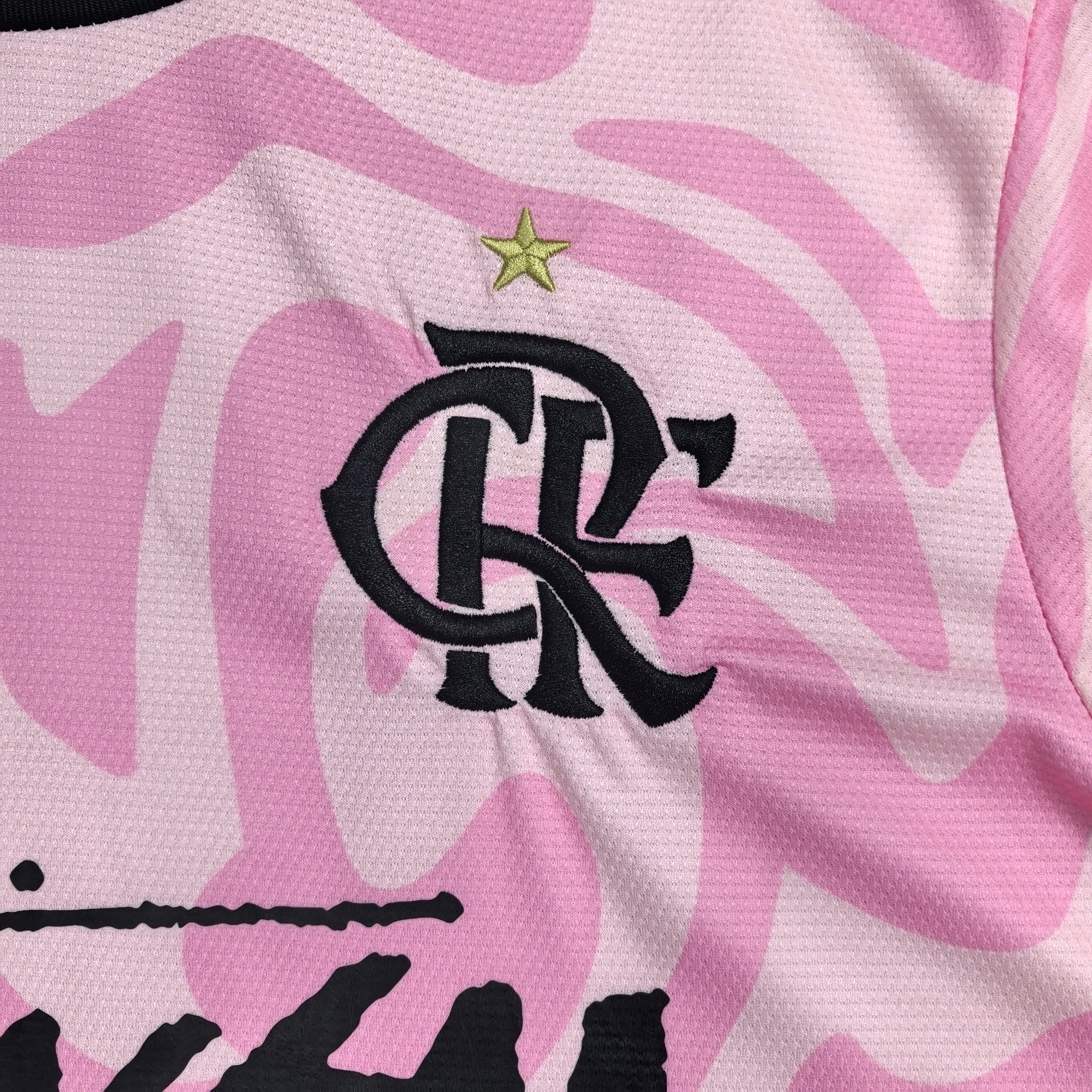 Maillot Flamengo x Stüssy – Édition Rose