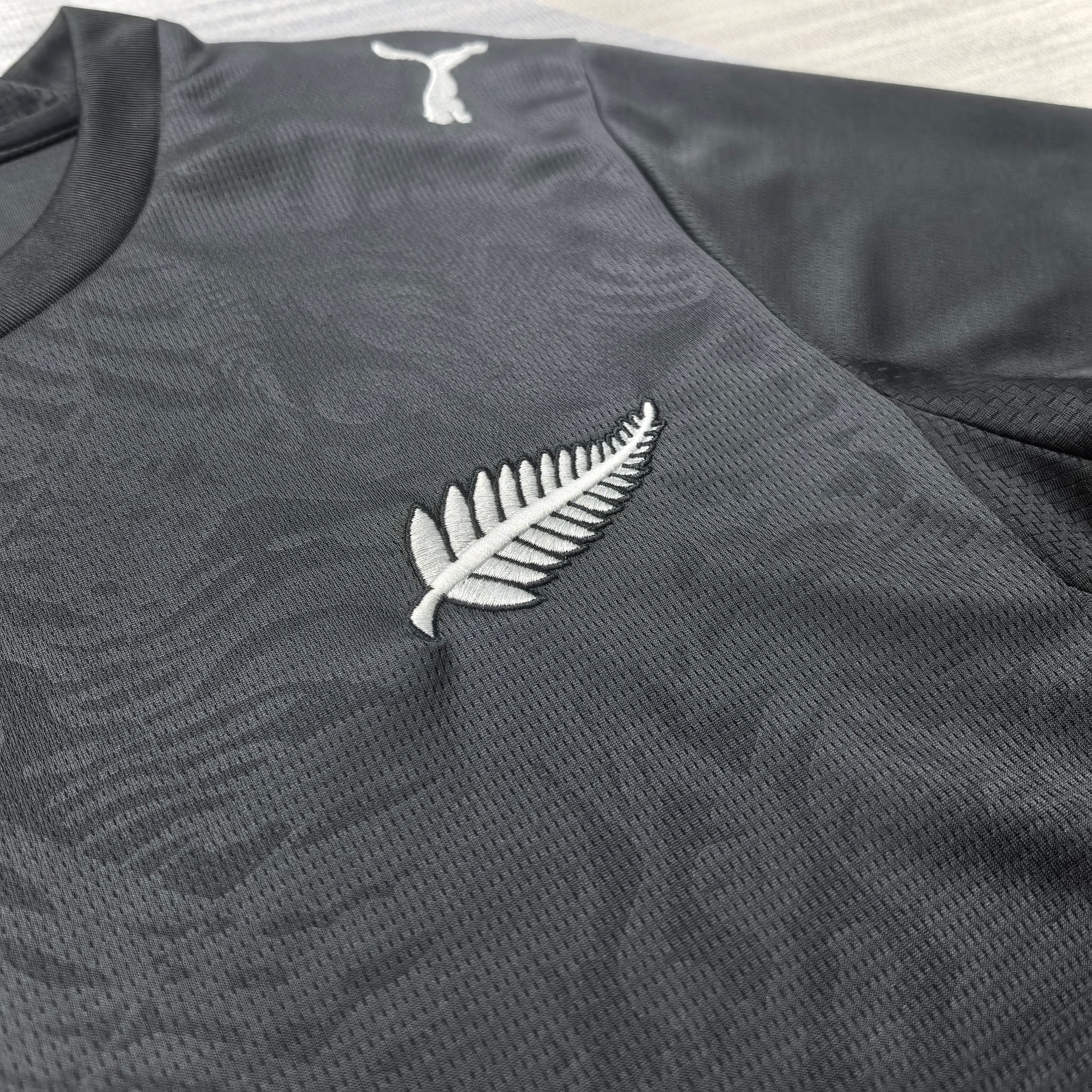 Maillot Nouvelle-Zélande Puma Aotearoa – Noir