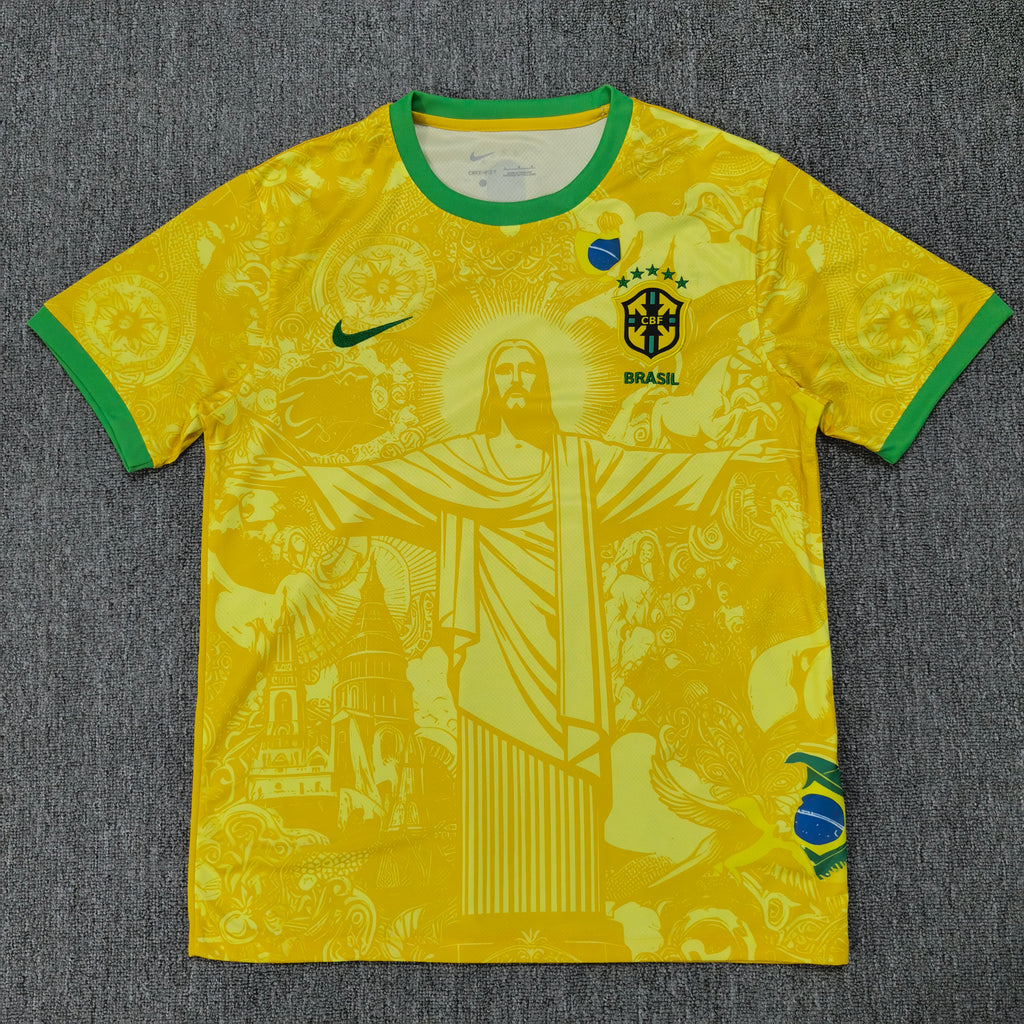 Maillot Brésil Édition Spéciale – Christ Rédempteur | Nike CBF