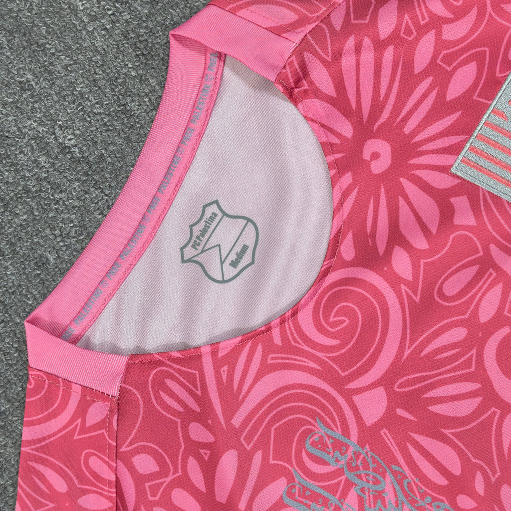Maillot FC Palestina Rose – Édition Florale