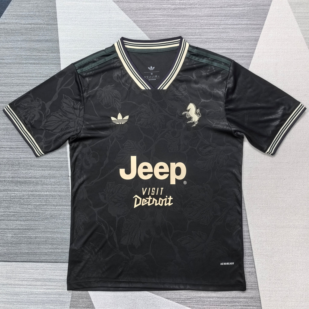 Maillot Juventus Adidas x Jeep – Édition Spéciale Noire